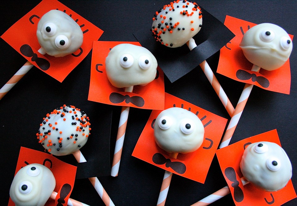 halloween cake pops 