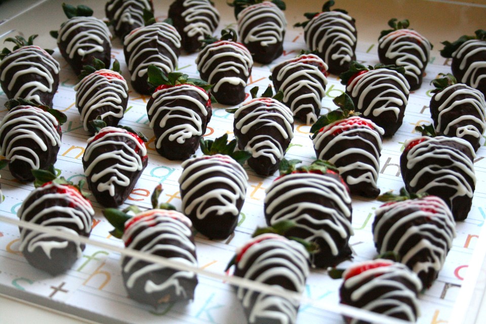 chocolate covered strawberries