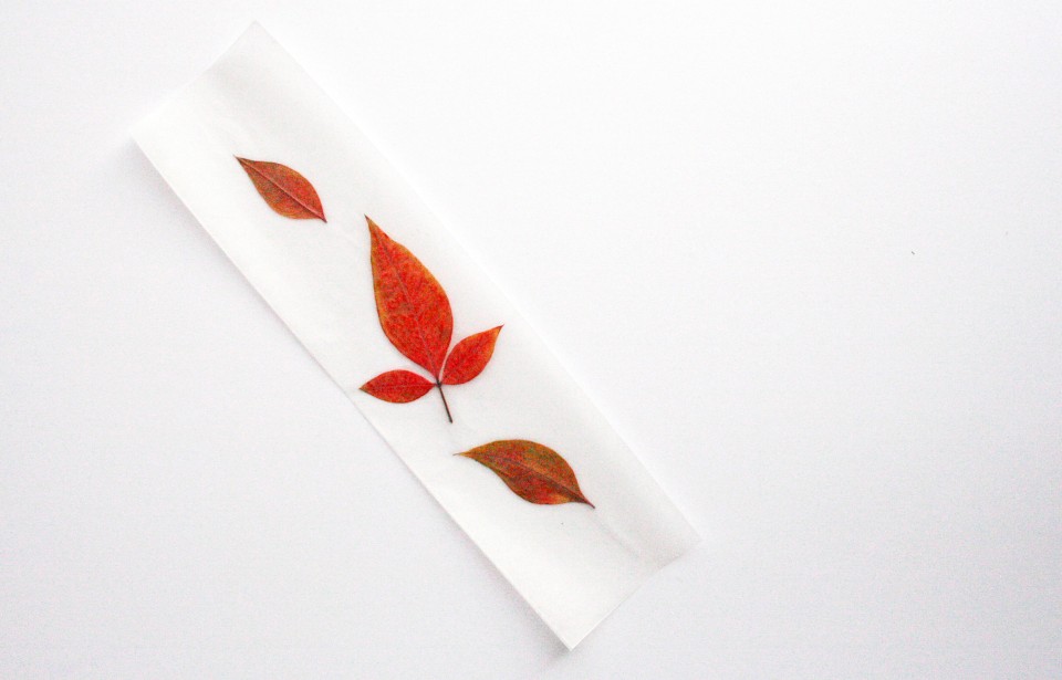 leaf bookmark